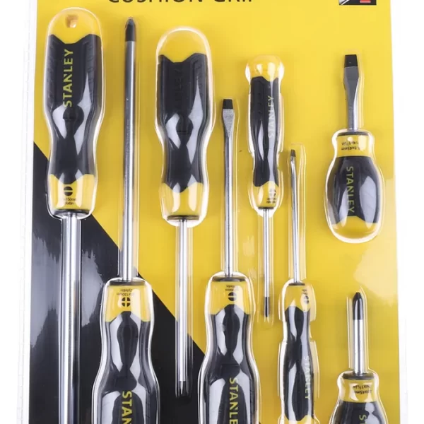 Stanley Screw Set 8pc Cushion Grip