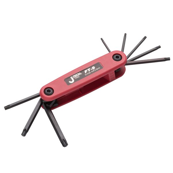 JETECH FOLDING KEY HEX KEY TORQUE DRIVER  FT-9