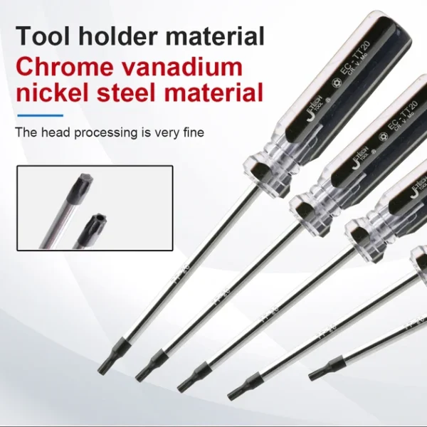JETECH TEMPER TORX SCREWDRIVER 6PCS SET EC-6S