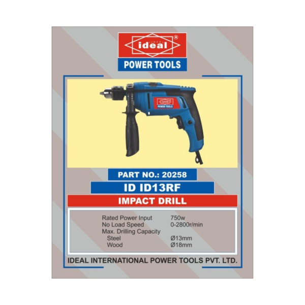 IDEAL IMPACT DRILL MACHINE 13MM ID-ID13RF