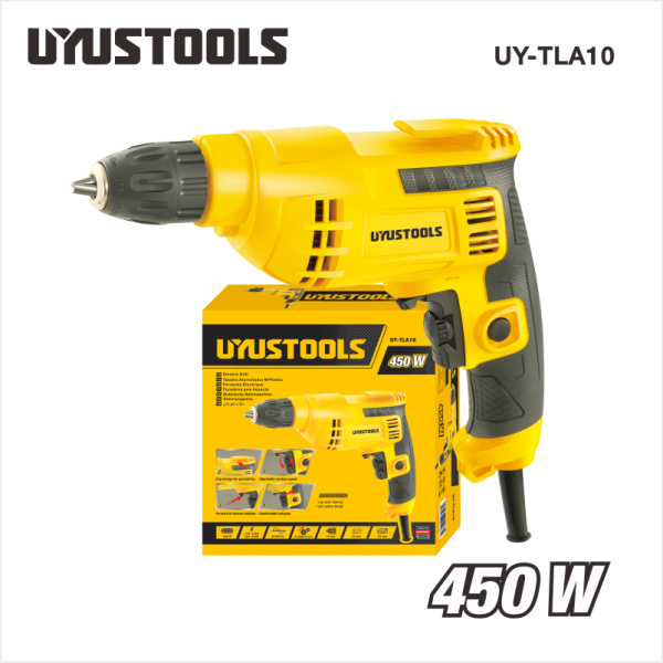 UYUSTOOLS ROTARY DRILL MACHINE 10MM 450W UY-TLA40